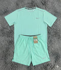 Mint Green Miler Shorts+Shirt set