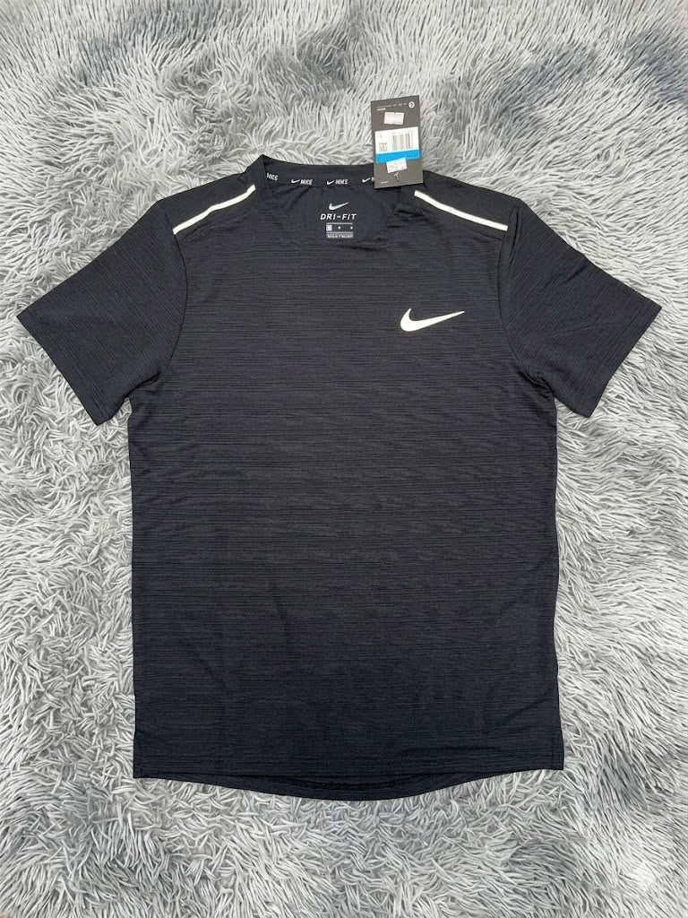 Black Reflection QuickDry Runners Shirt