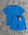 Dark Blue Miler Shorts+Shirt set