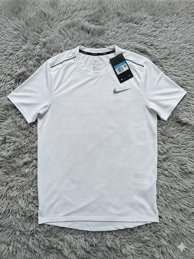 White Reflection QuickDry Runners Shirt