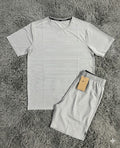 Grey Miler Shorts+Shirt set