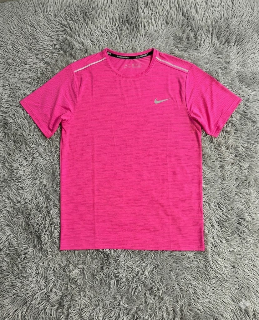 Salmon Pink Miler Shorts+Shirt set