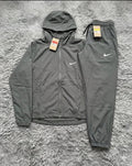 Smokey Grey QuickDry Windbreaker + Jogger Set