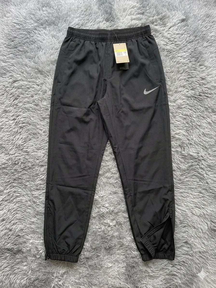 Black QuickDry Windbreaker + Jogger Set