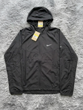 Black QuickDry Performance Windbreaker