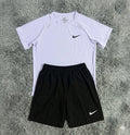 Purple Runner Shorts+Shirt set